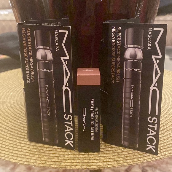 Other - NWT MAC lipstick and 2 mascaras